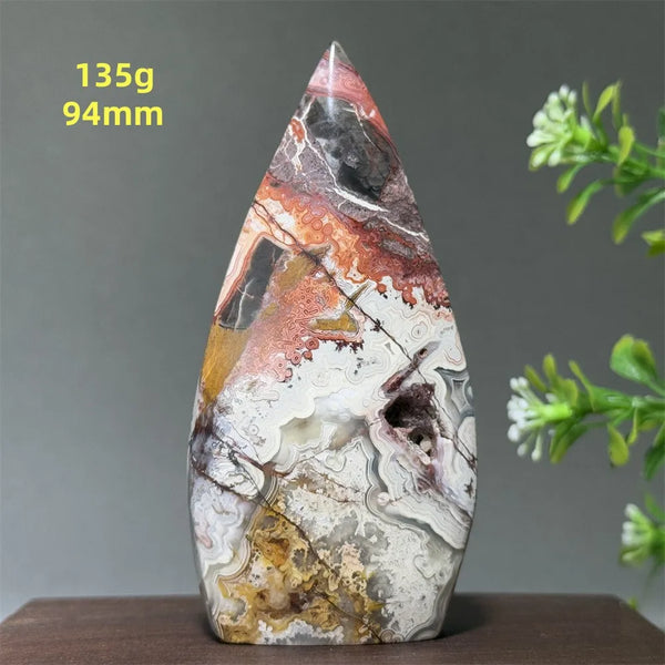 Red Agate Torch-ToShay.org