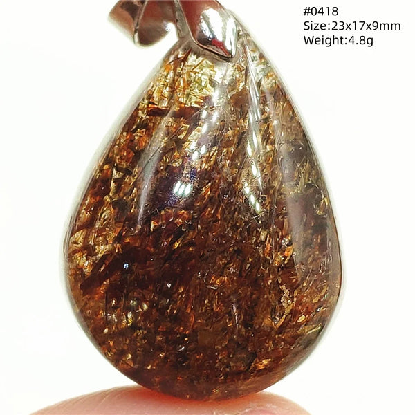 Black Rutilated Copper Quartz-ToShay.org