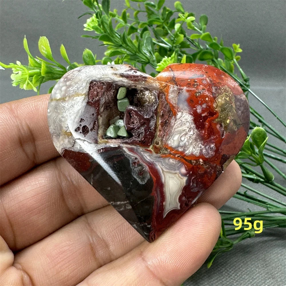 Red Agate Heart-ToShay.org