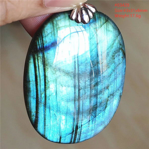 Rainbow Labradorite Pendant-ToShay.org