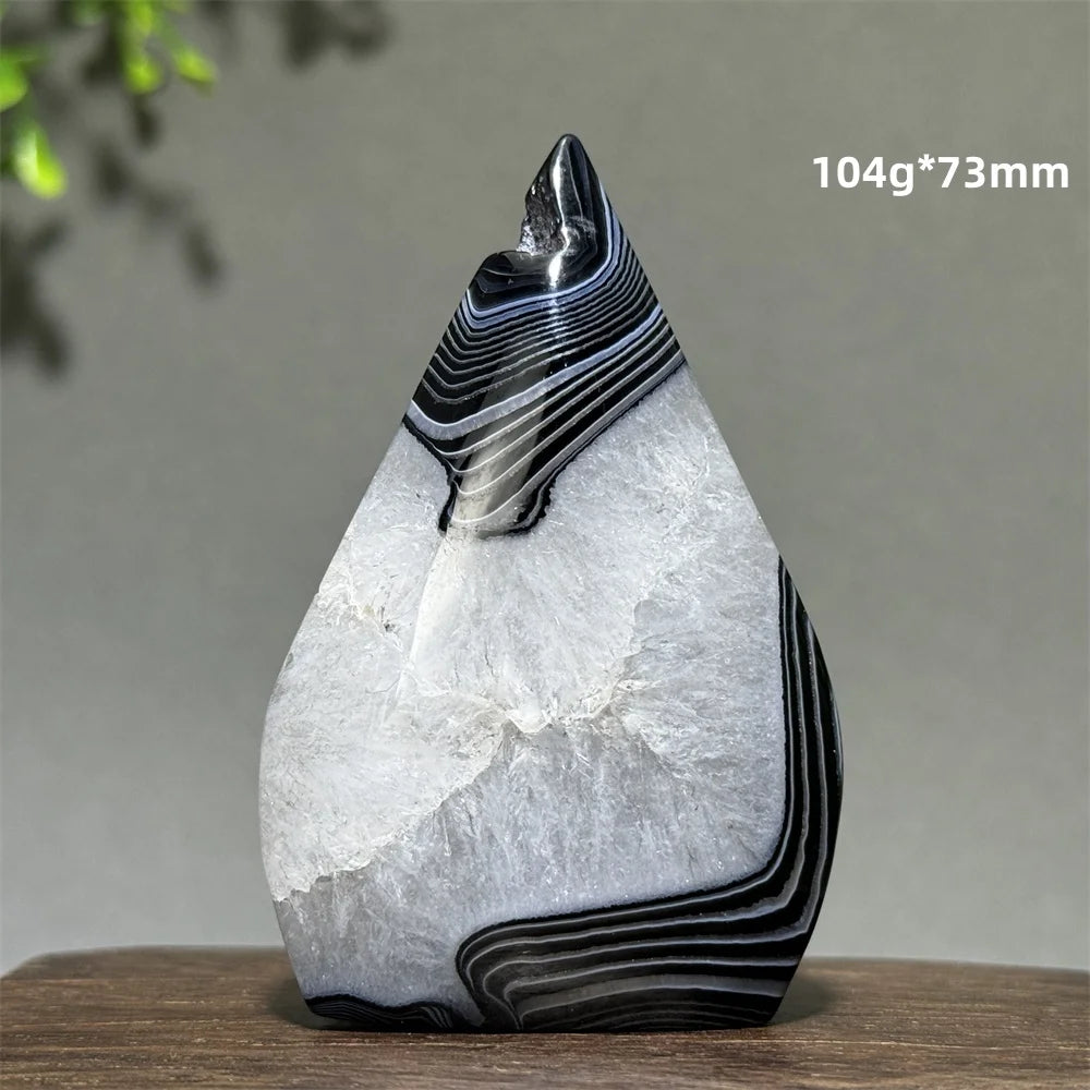 Black Agate Torch-ToShay.org