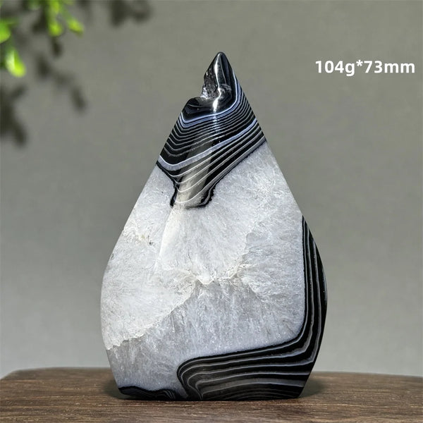 Black Agate Torch-ToShay.org