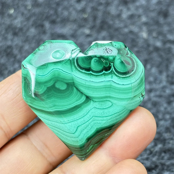 Green Malachite Heart-ToShay.org