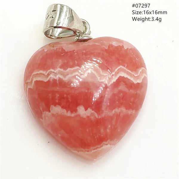 Red Rhodochrosite Pendant-ToShay.org