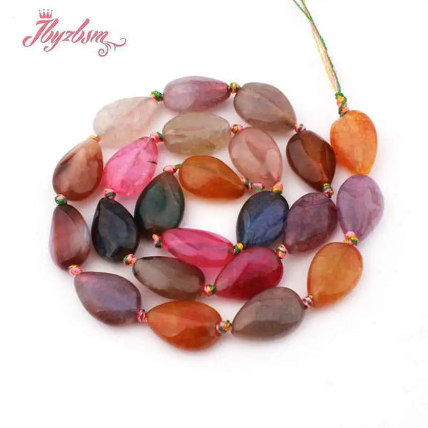 Mixed Cracked Agate Beads-ToShay.org