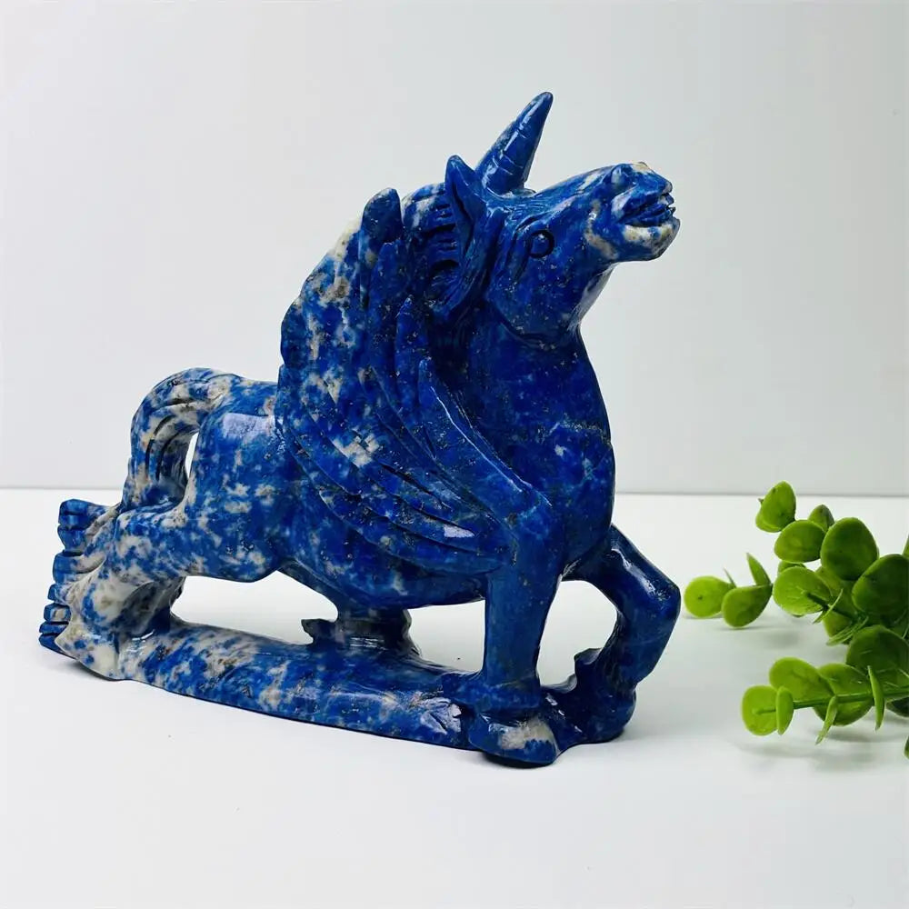 Blue Lapis Lazuli Unicorn-ToShay.org
