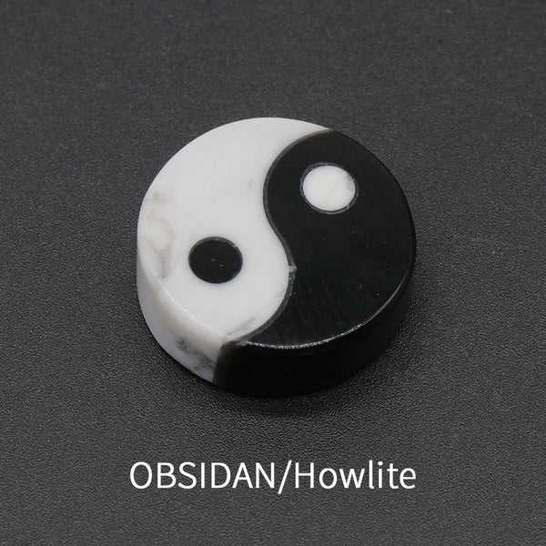 Black White Yin Yang Stones-ToShay.org