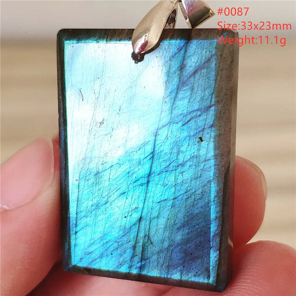 Blue Light Labradorite Pendant-ToShay.org