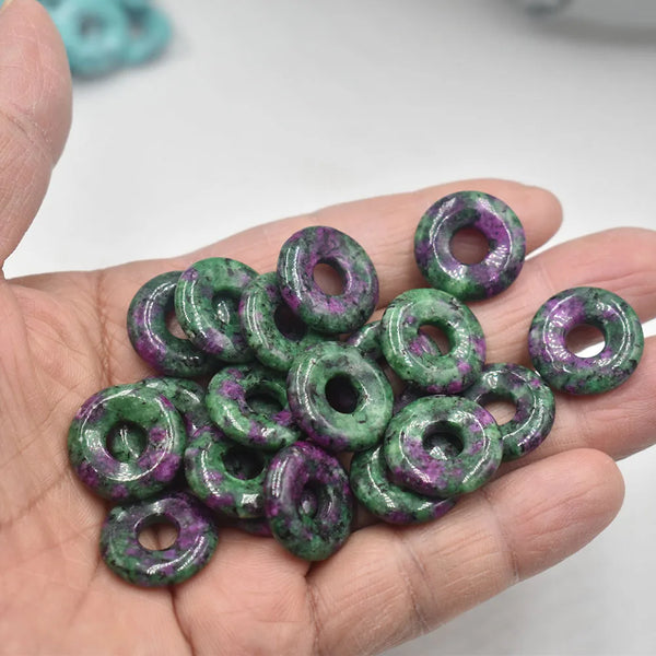 Mixed Crystal Donut Beads-ToShay.org