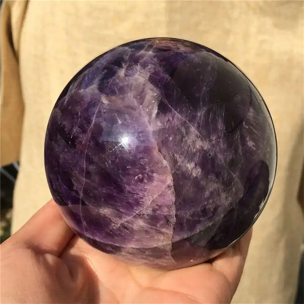 Purple Dream Amethyst Ball-ToShay.org