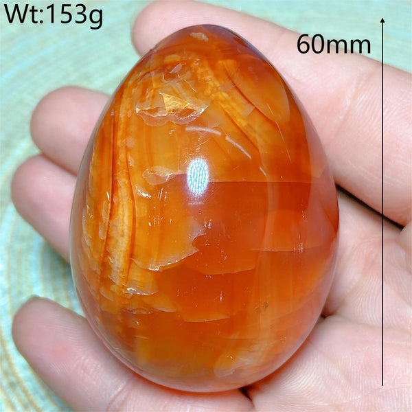 Orange Carnelian Egg-ToShay.org