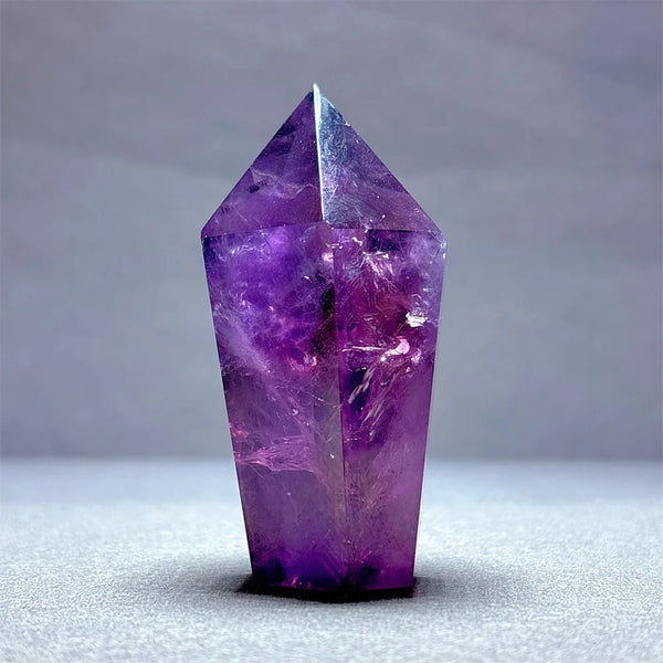 Purple Amethyst Wand Point-ToShay.org