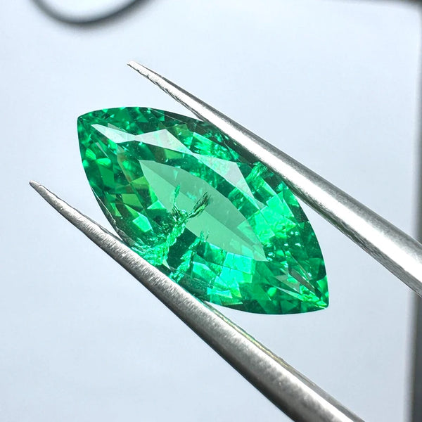 Green Crystal Cut Emerald-ToShay.org