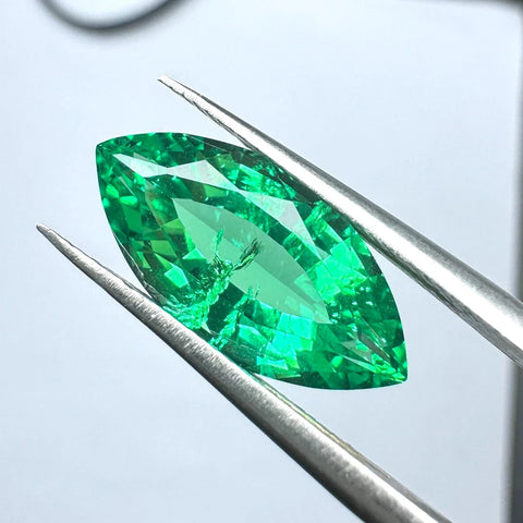 Green Crystal Cut Emerald-ToShay.org