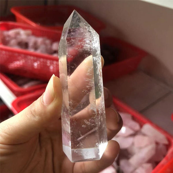 Clear Quartz Crystal Wand-ToShay.org