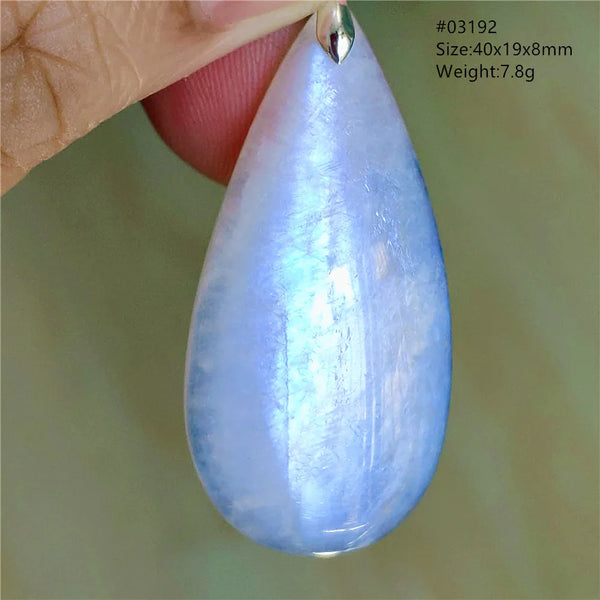 Blue Light Moonstone Pendant-ToShay.org