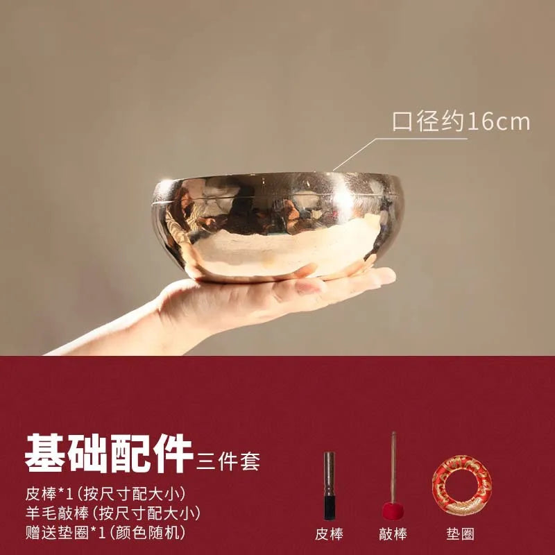 Tibetan Brass Singing Bowls-ToShay.org