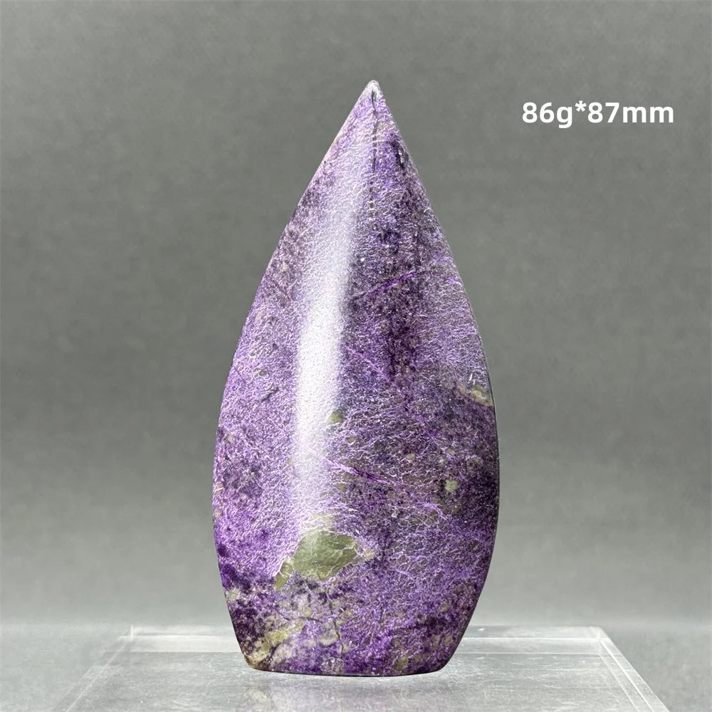 Purple Stone Torch-ToShay.org
