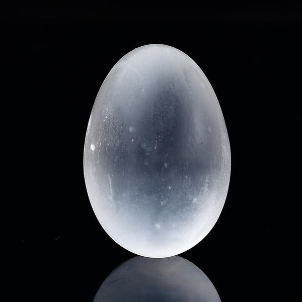 White Selenite Egg-ToShay.org