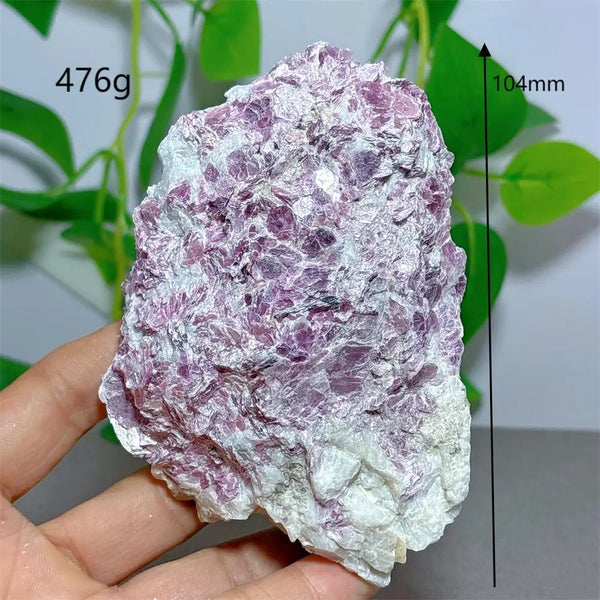 Purple Lepidolite Raw Stone-ToShay.org