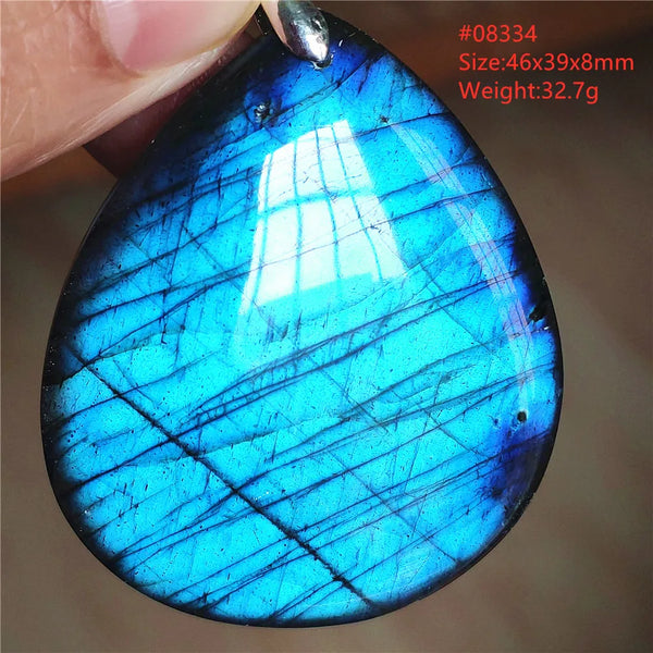 Blue Light Labradorite Pendant-ToShay.org