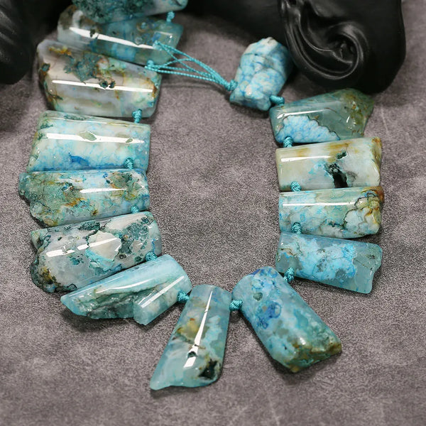 Blue Ocean Jasper Beads-ToShay.org