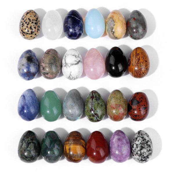 Mixed Gemstone Eggs-ToShay.org