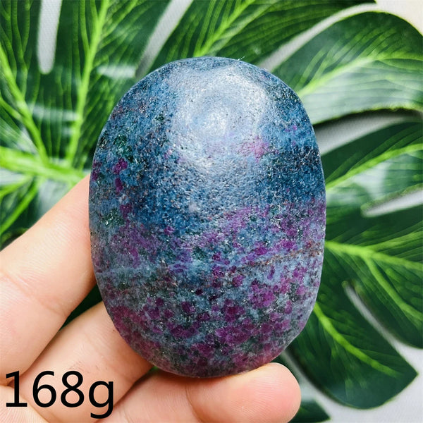 Ruby Sapphire Palm Stone-ToShay.org