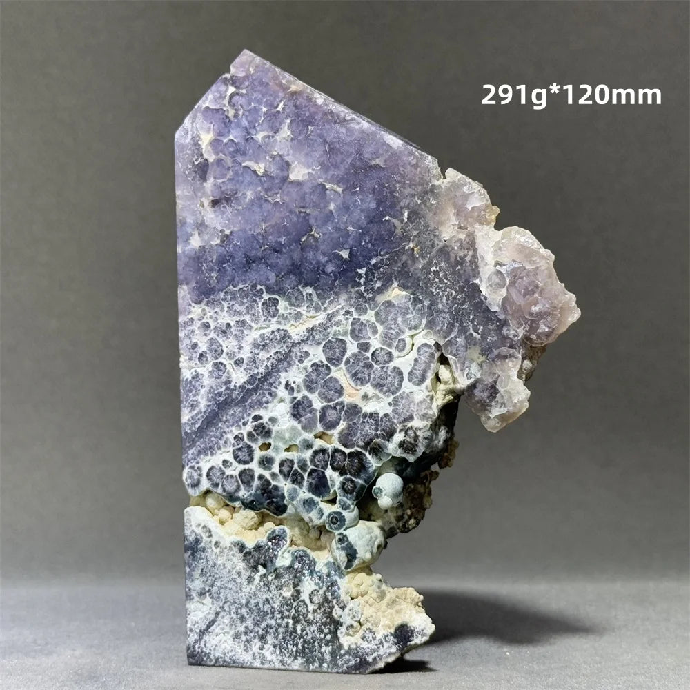 Purple Grape Agate Tower-ToShay.org
