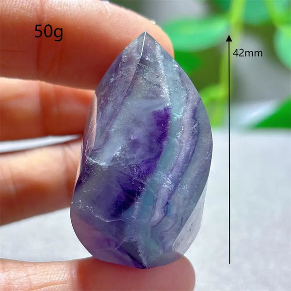 Rainbow Fluorite Flame-ToShay.org