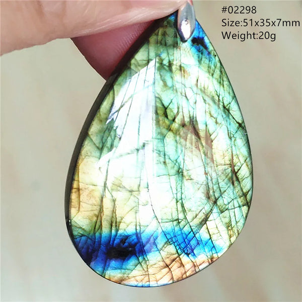 Blue Labradorite Pendant-ToShay.org