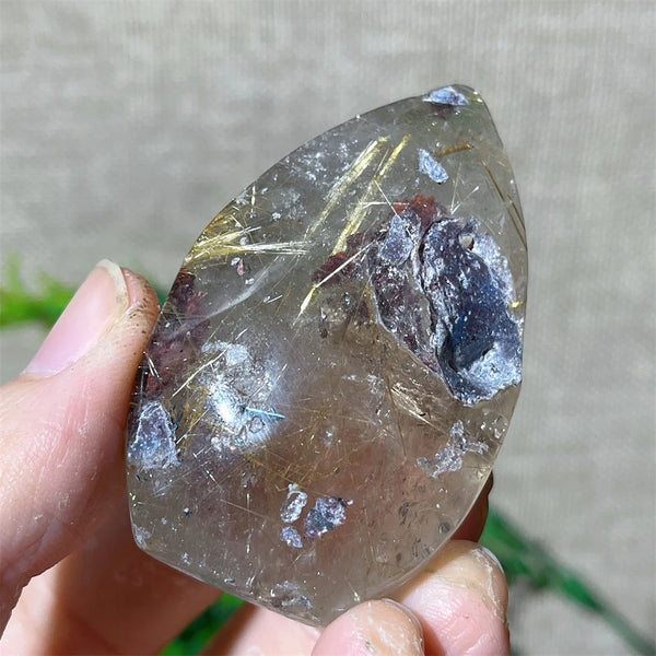 Gold Rutile Flash Quartz-ToShay.org