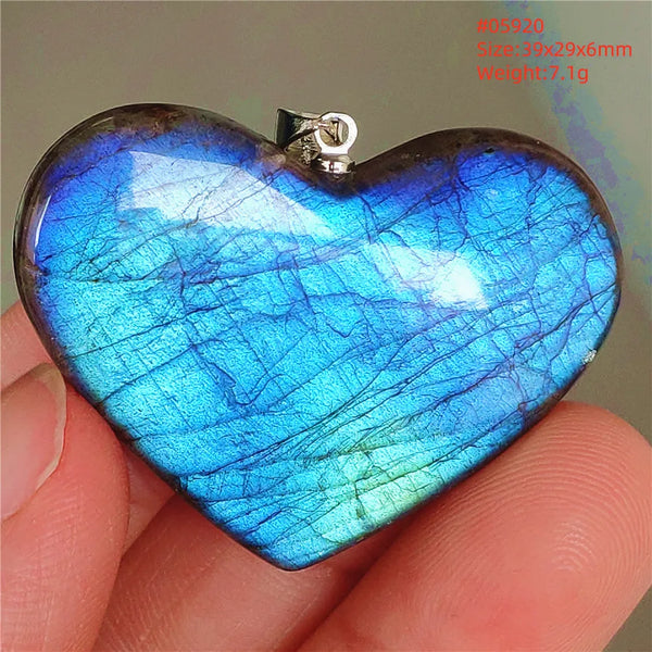 Blue Light Labradorite Pendant-ToShay.org