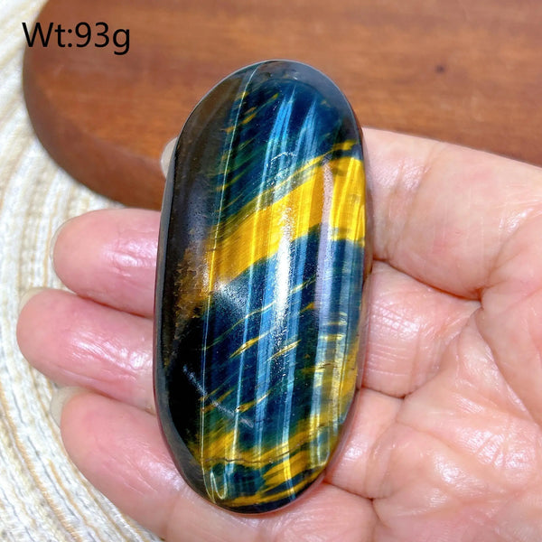 Blue Yellow Flash Tiger Eye-ToShay.org