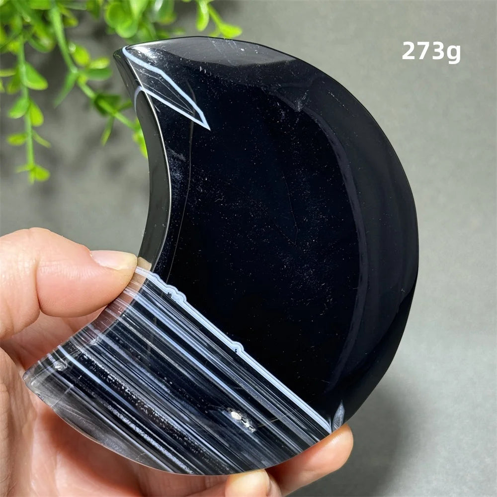 Black Agate Moon-ToShay.org