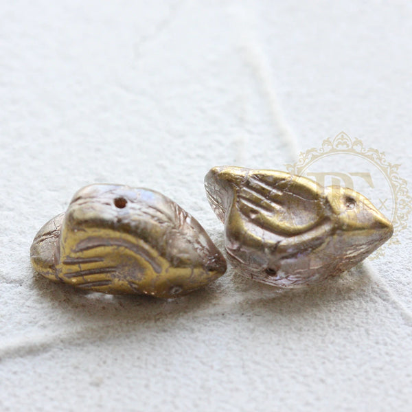 Glass Bird Pendants-ToShay.org