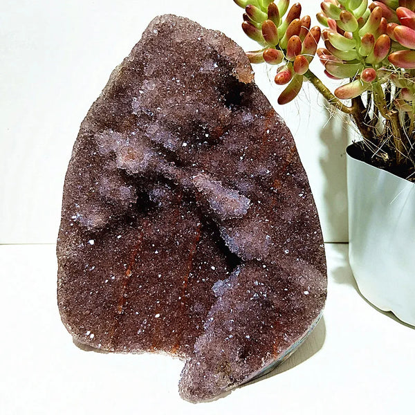 Purple Amethyst Geode Cluster-ToShay.org