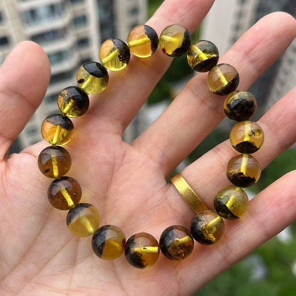 Yellow Amber Bracelet-ToShay.org