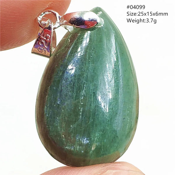 Green Kyanite Pendant-ToShay.org