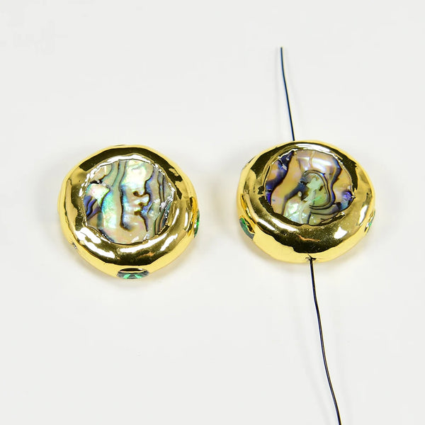 Green Abalone Shell Beads-ToShay.org