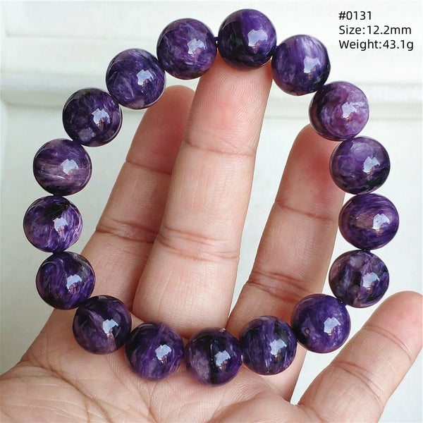 Purple Charoite Bracelet-ToShay.org