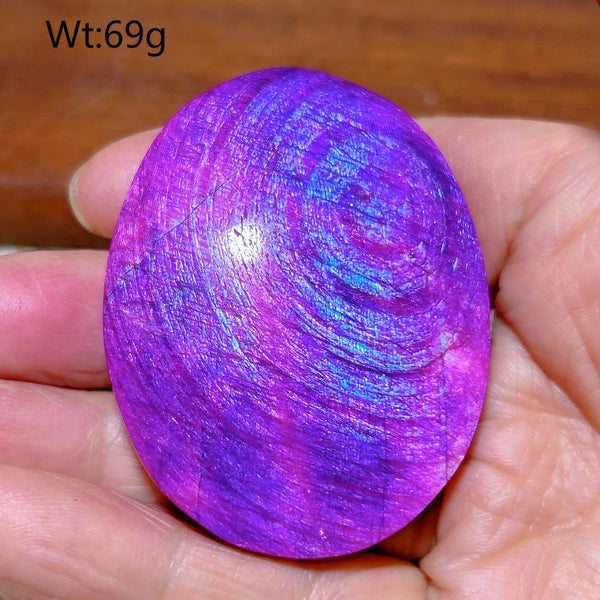 Purple Violet Rainbow Moonstone-ToShay.org