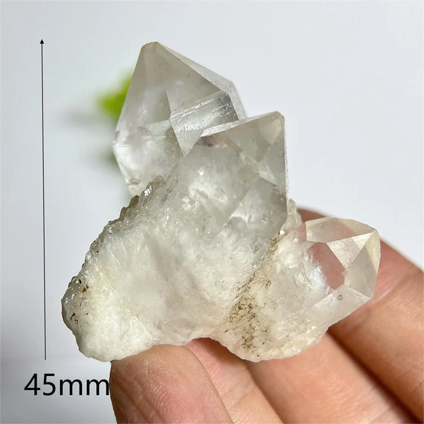 Clear Pineapple Quartz Cluster-ToShay.org