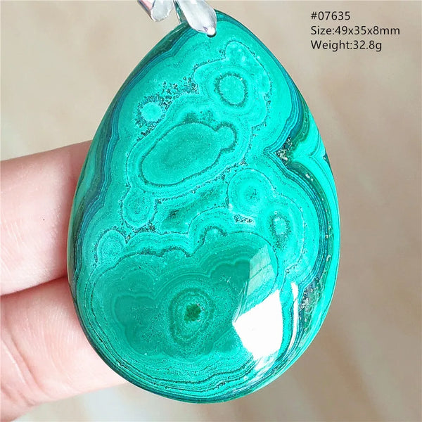 Green Malachite Pendant-ToShay.org