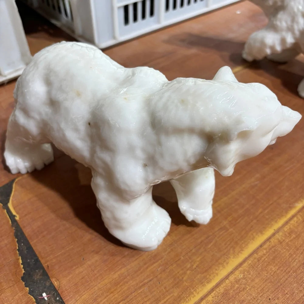 White Jade Polar Bear-ToShay.org