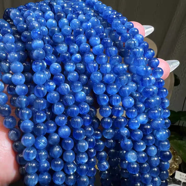 Blue Kyanite Wrap Bracelet-ToShay.org