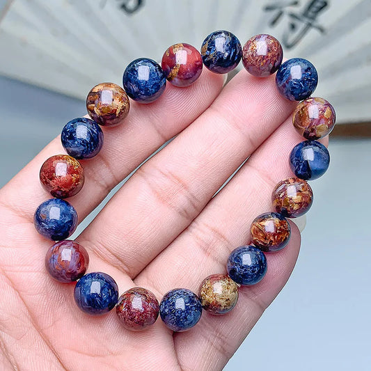 Blue Red Pietersite Bracelet-ToShay.org