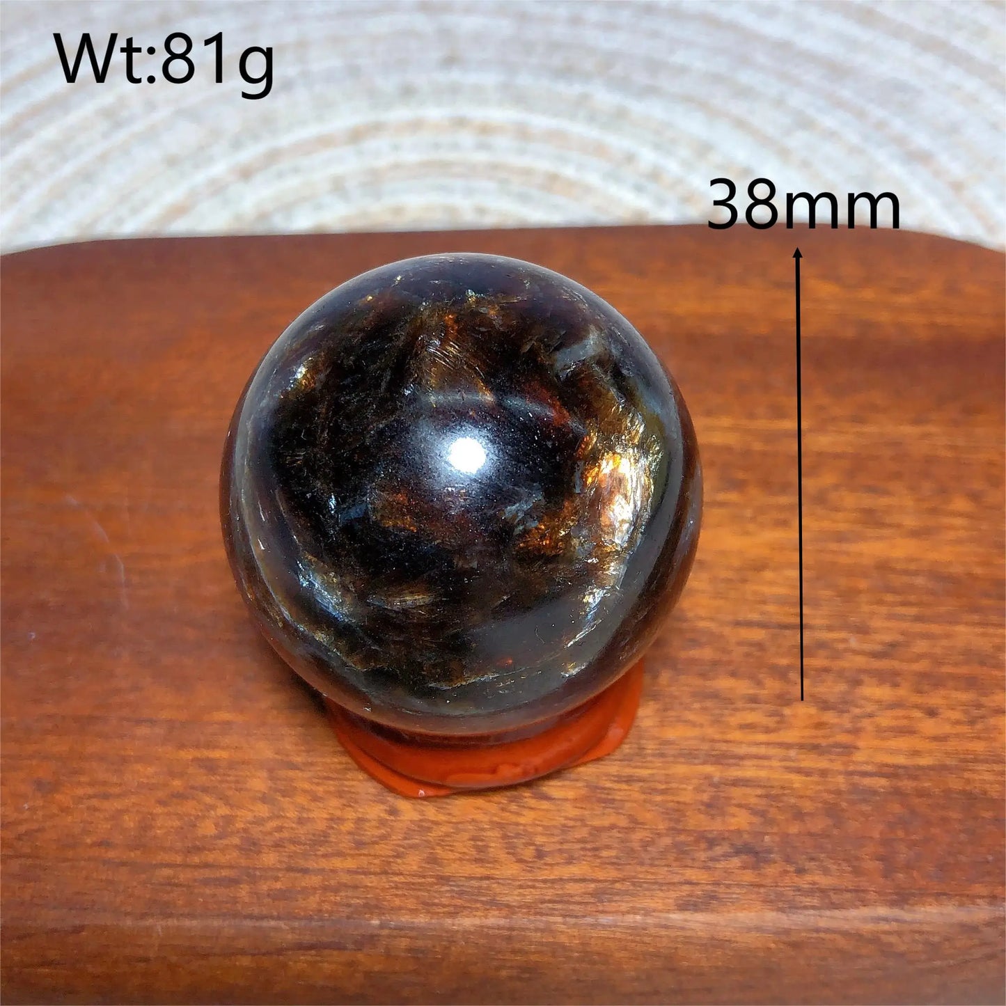 Gold Flash Mica Ball-ToShay.org