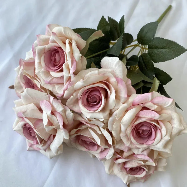 Rose Silk Flower Bouquets-ToShay.org