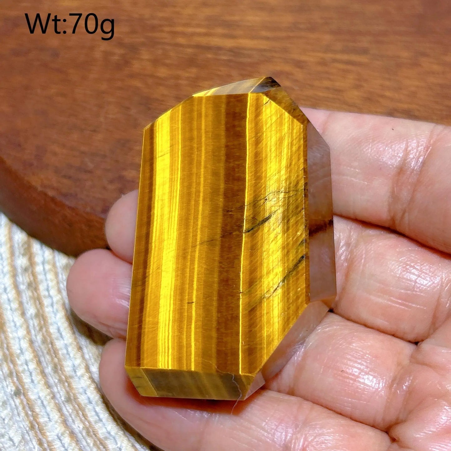Blue Yellow Flash Tiger Eye-ToShay.org